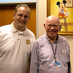 Mousetalgia Becky and Imagineer Steven Davison
